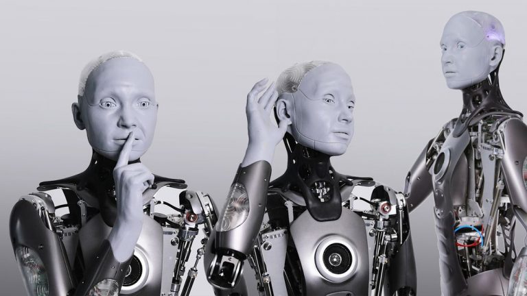 Robô Ameca possui traços humanos